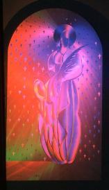 St Catherine by Bel-Jon with colored lights