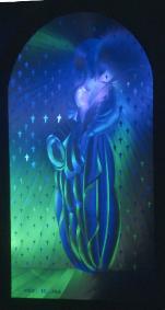 St Catherine by Bel-Jon with colored lights